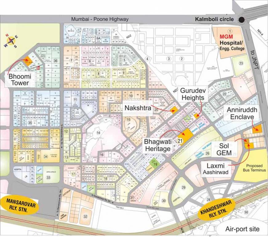 Images for Location Plan of Laxmi Group Aniruddha Enclave