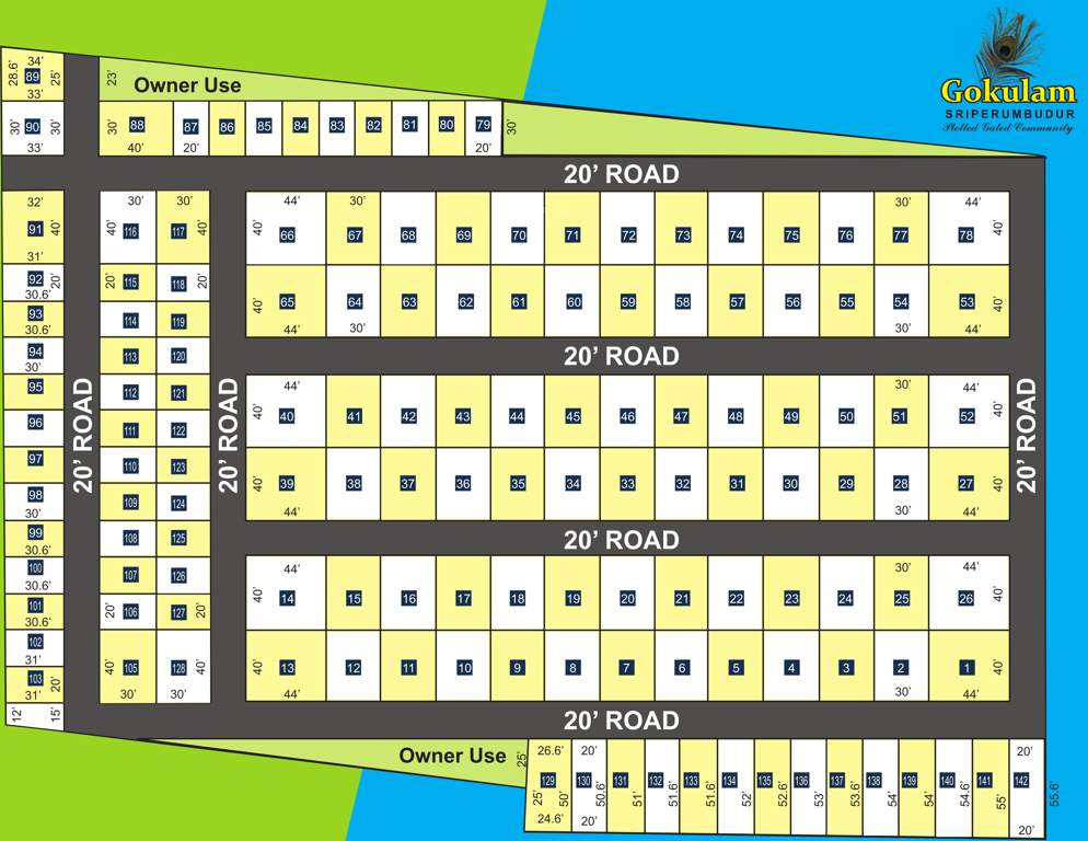 Images for Layout Plan of Prime Gokulam