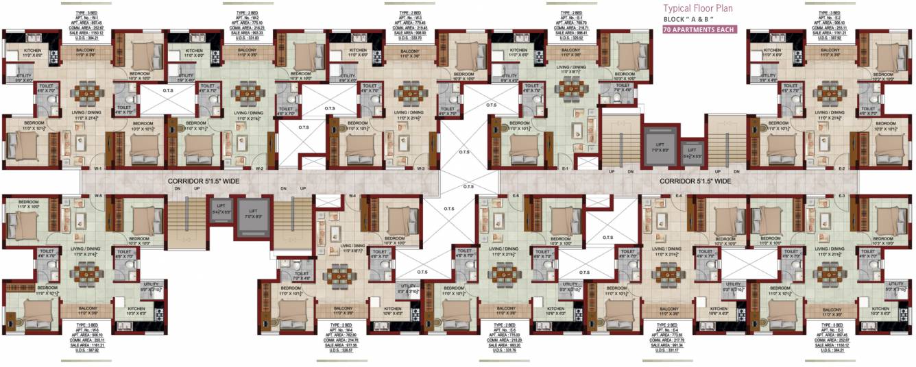 Images for Cluster Plan of Muktha Triveni