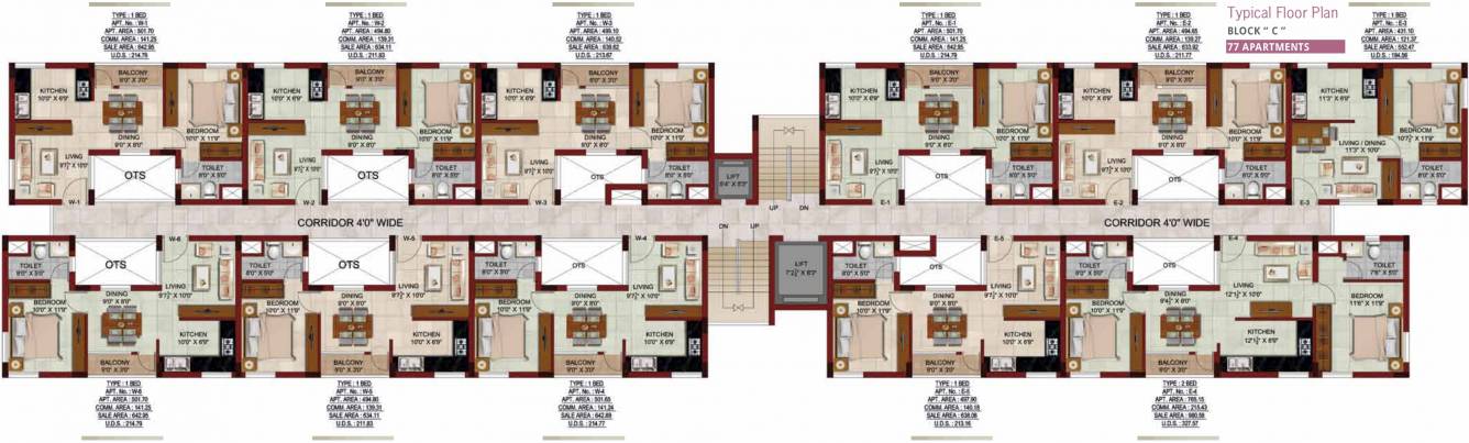 Images for Cluster Plan of Muktha Triveni