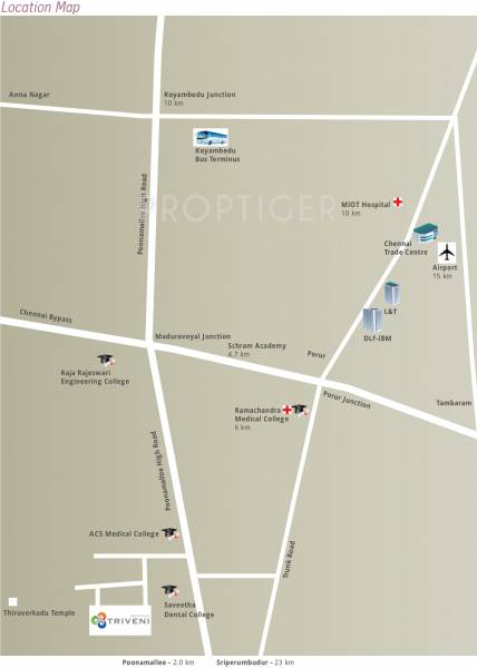 Images for Location Plan of Muktha Triveni Images for Location Plan of Muktha Triveni