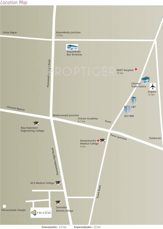 Images for Location Plan of Muktha Triveni