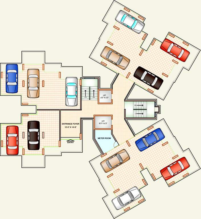  height Images for Cluster Plan of Charms Height