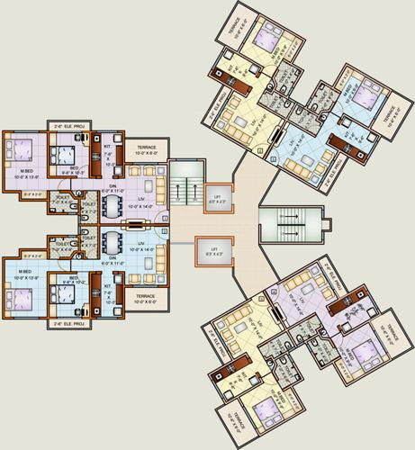  height Images for Cluster Plan of Charms Height