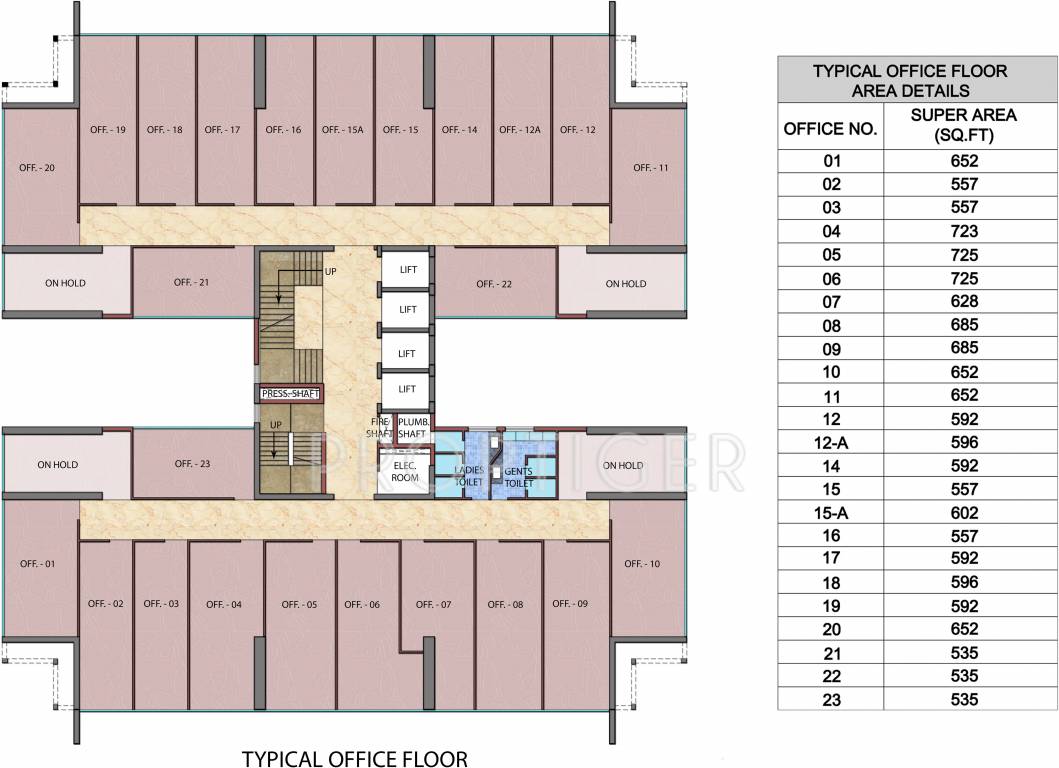 Images for Cluster Plan of Supertech E Square
