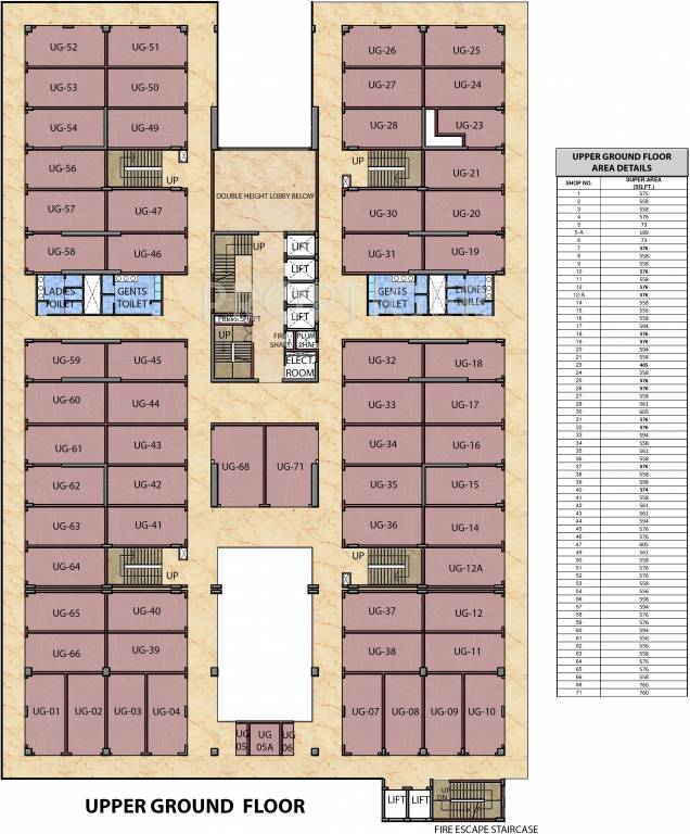 Images for Cluster Plan of Supertech E Square