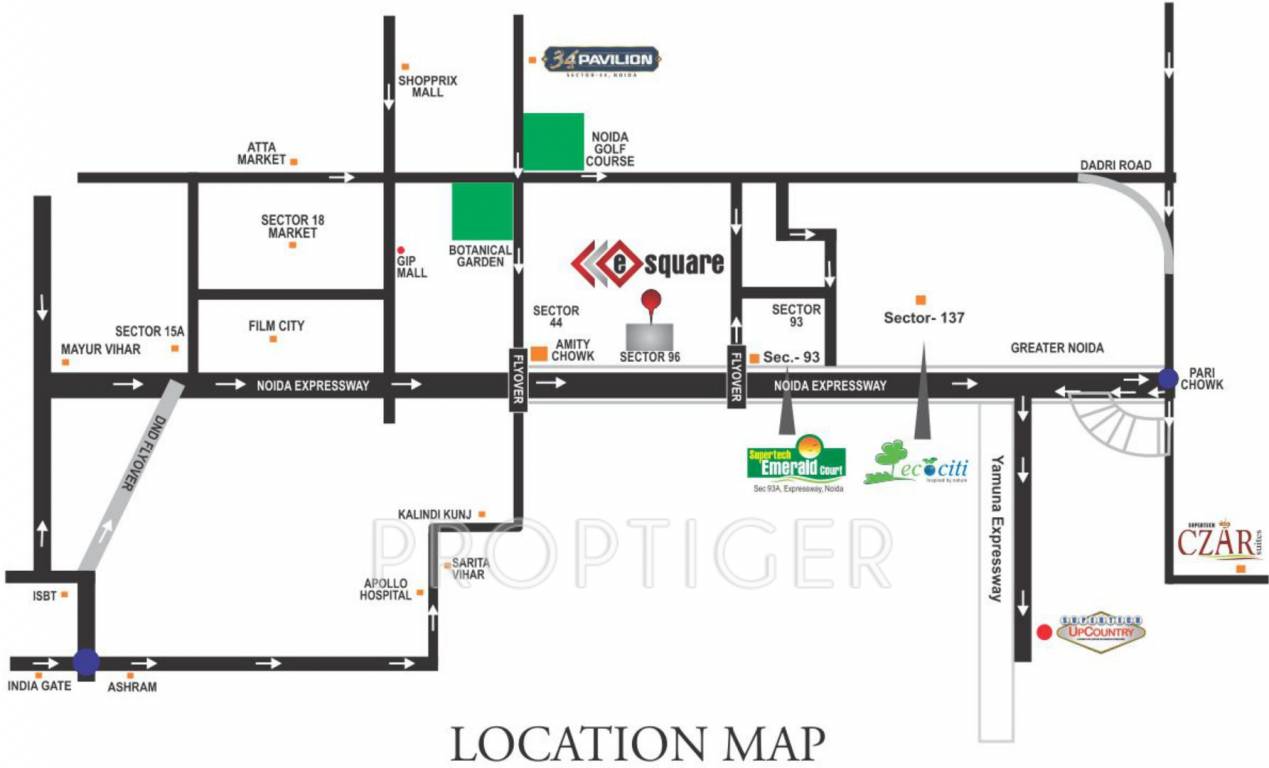 Images for Location Plan of Supertech E Square