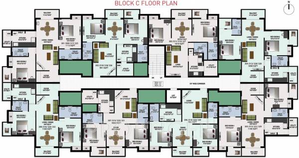 Images for Cluster Plan of Deva Daffodills Images for Cluster Plan of Deva Daffodills