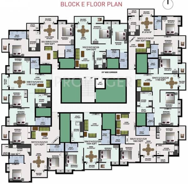 Images for Cluster Plan of Deva Daffodills Images for Cluster Plan of Deva Daffodills