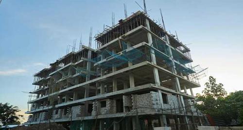 Block A Construction Status June-23 lumina Block A Construction Status June-23