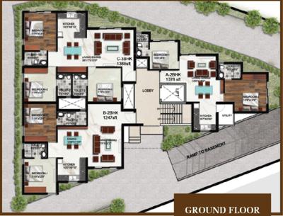 high-street Ground Floor High Street Cluster Plan