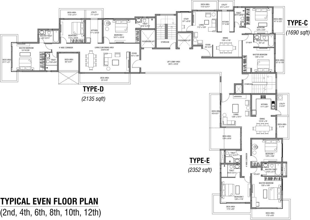 luxuriate Images for Cluster Plan of LGCL Luxuriate