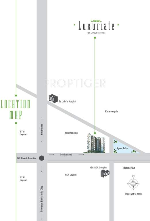 luxuriate Images for Location Plan of LGCL Luxuriate