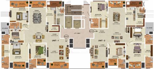 Images for Cluster Plan of RNS Shrinikethan