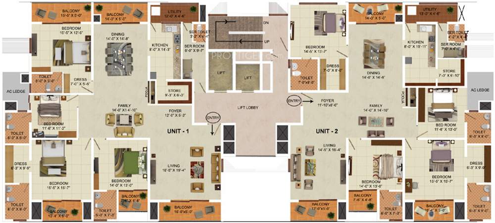 Images for Cluster Plan of RNS Shrinikethan