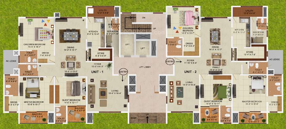 Images for Cluster Plan of RNS Shrinikethan