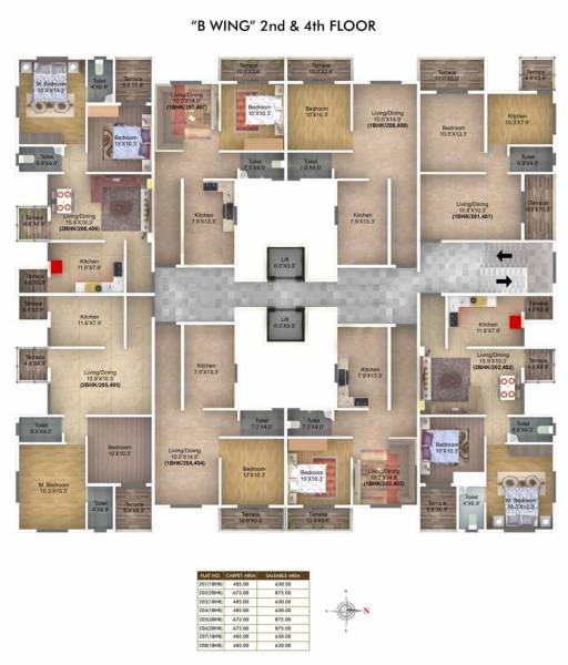 Images for Cluster Plan of Pristine Village Residency 3