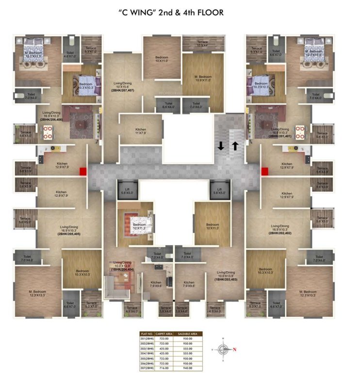 Images for Cluster Plan of Pristine Village Residency 3