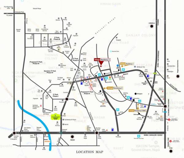 Images for Location Plan of Pristine Village Residency 3