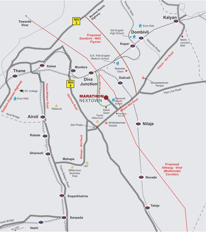 nextown Images for Location Plan of Marathon Nextown