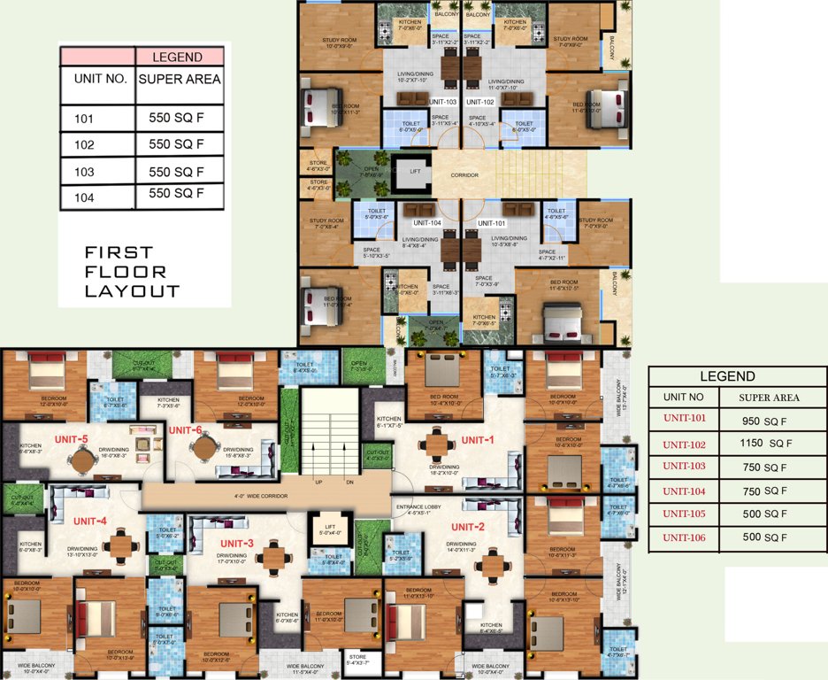 Images for Cluster Plan of Yashica Heights