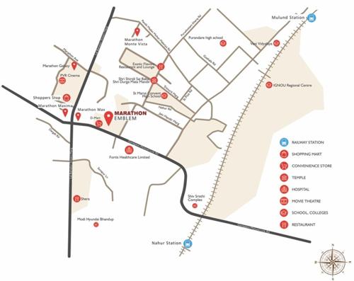  emblem Images for Location Plan of Marathon Emblem