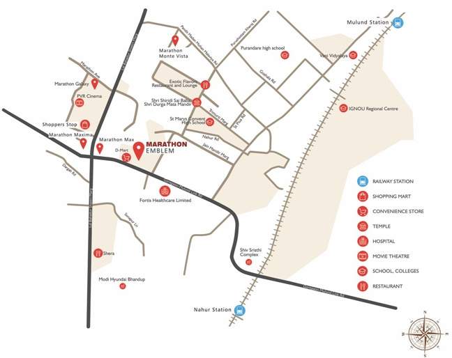  emblem Images for Location Plan of Marathon Emblem