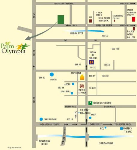  palm-olympia Images for Location Plan of Sam Palm Olympia