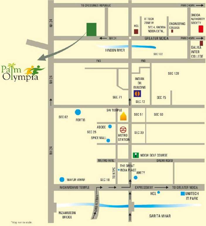  palm olympia Images for Location Plan of Sam Palm Olympia