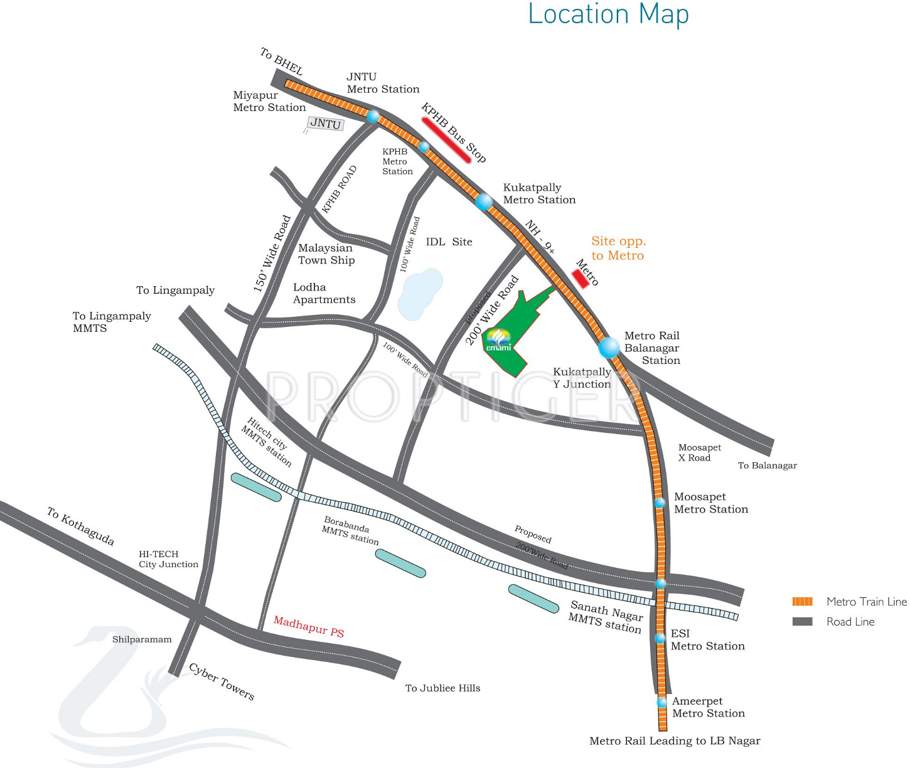  swanlake Images for Location Plan of Emami Swanlake