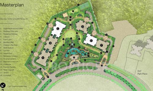  the-crest Images for Master Plan of DLF The Crest