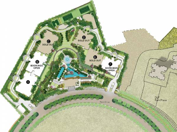 Images for Master Plan of DLF The Crest