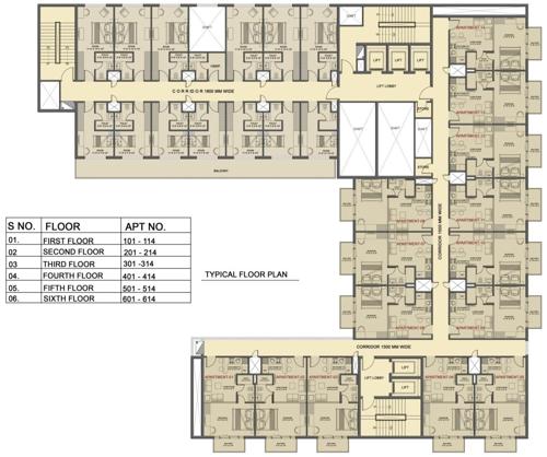 Images for Cluster Plan of Plus Senate Court