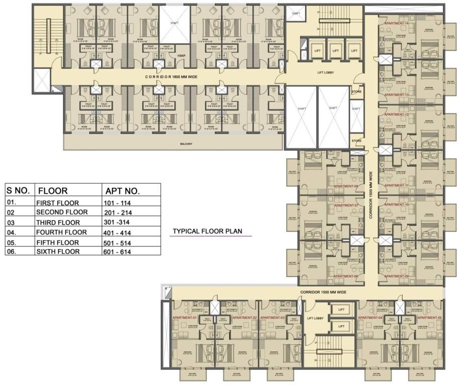 Images for Cluster Plan of Plus Senate Court