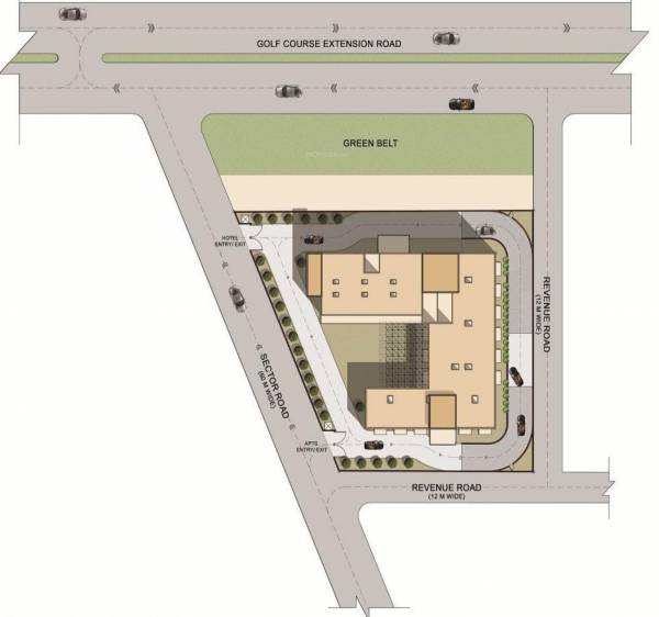 Images for Layout Plan of Plus Senate Court