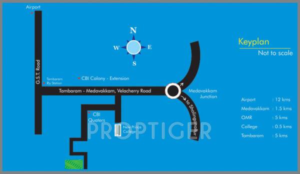 Images for Location Plan of Muthuram Muthuram Builders