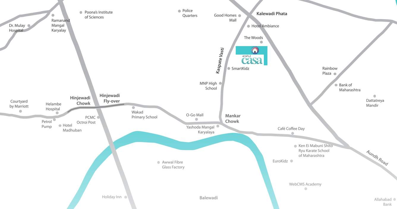  casa a to j Images for Location Plan of Anshul Casa