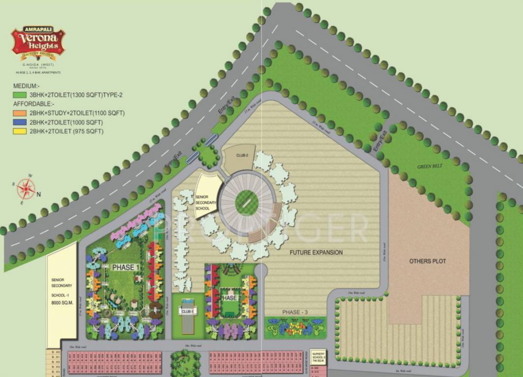 Images for Master Plan of Amrapali Jaura Heights
