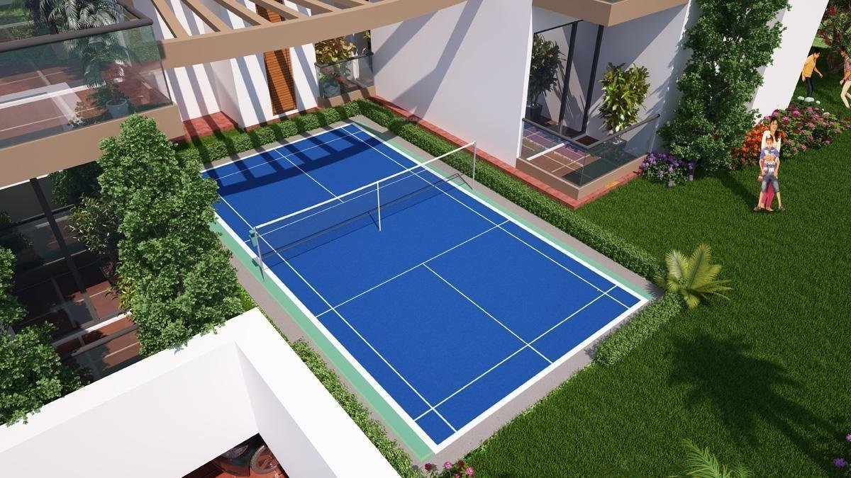 rhythm county Badminton Court