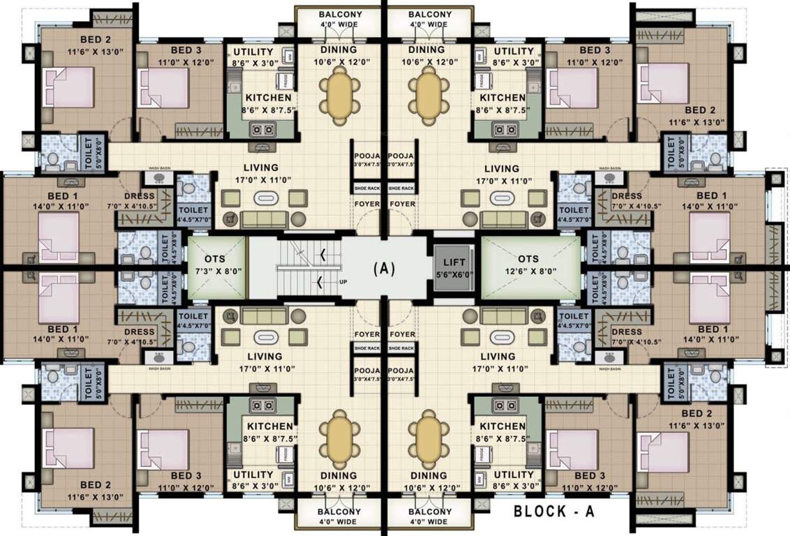  geethanjali Images for Cluster Plan of Landmark Geethanjali