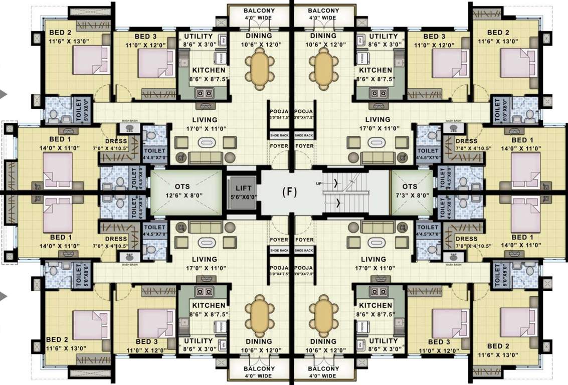  geethanjali Images for Cluster Plan of Landmark Geethanjali