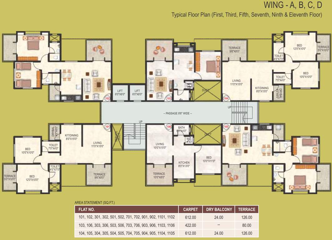 vista luxuria Images for Cluster Plan of Parmar Vista Luxuria