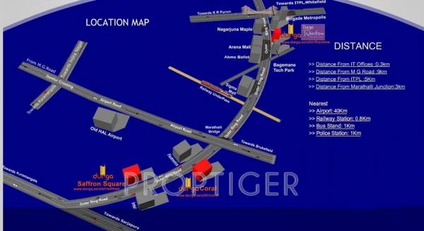  rainbow Images for Location Plan of Durga Projects And Infrastructure Rainbow
