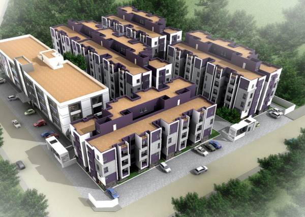 Images for Elevation of BECC Alpha Lotus Towers