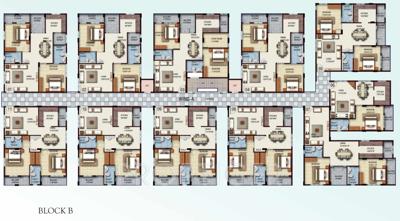  green-woods Images for Cluster Plan of Charitha Green Woods