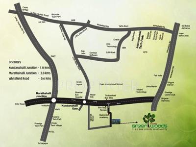  green-woods Images for Location Plan of Charitha Green Woods
