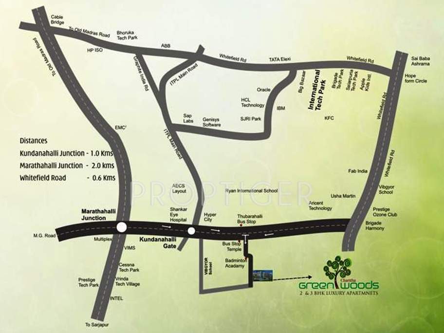  green woods Images for Location Plan of Charitha Green Woods