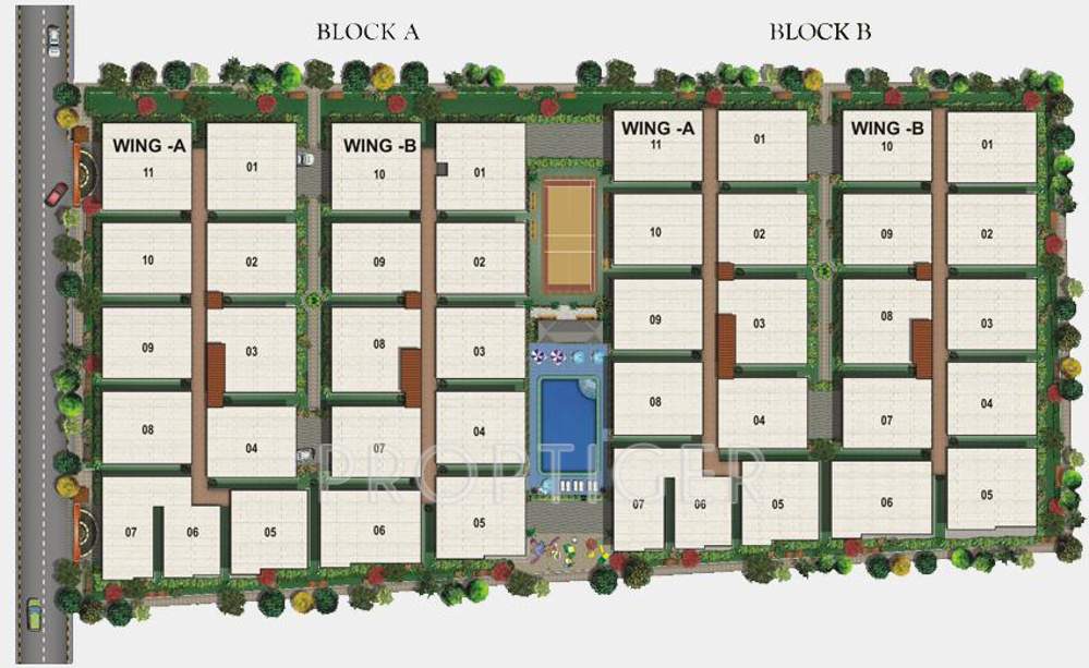  green woods Images for Master Plan of Charitha Green Woods