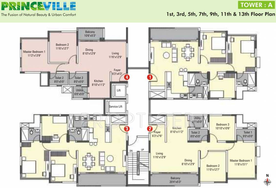 Images for Cluster Plan of Kumar Princeville