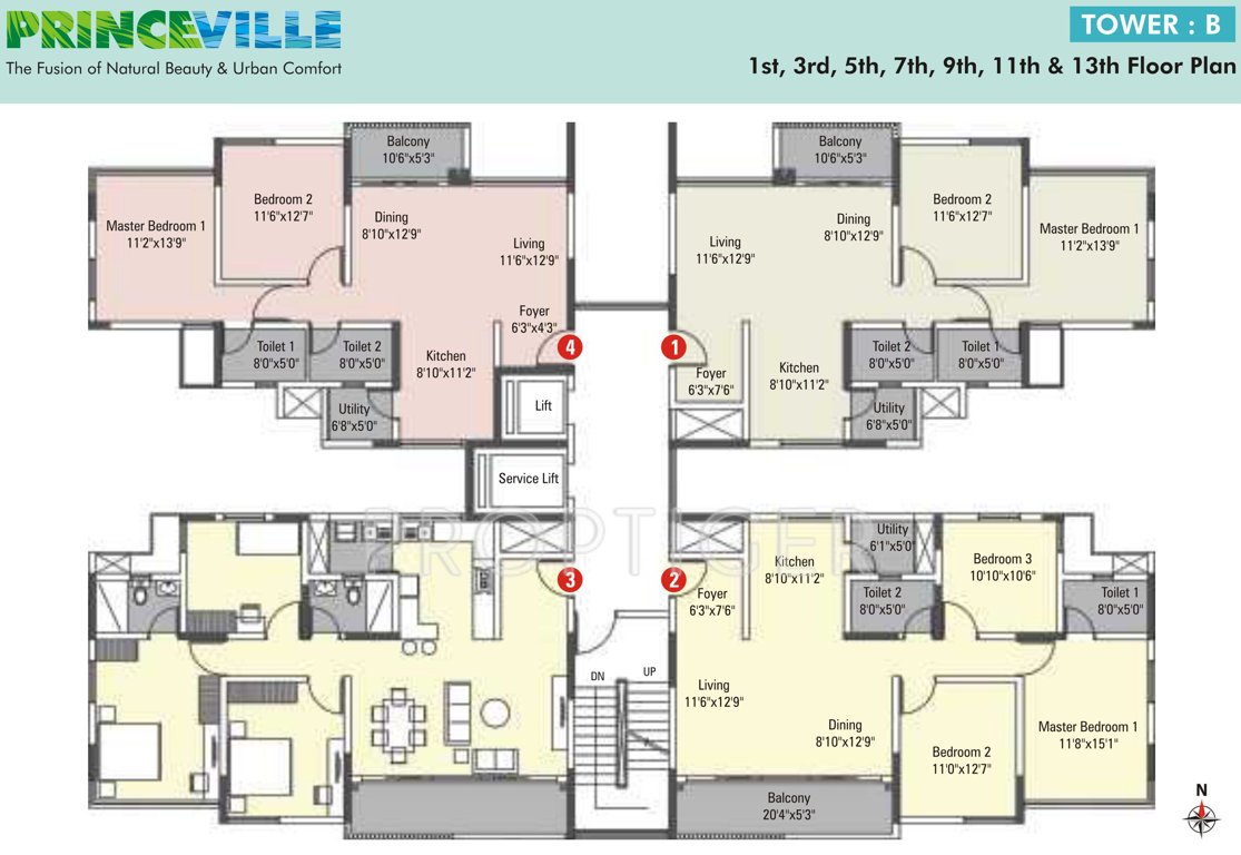 Images for Cluster Plan of Kumar Princeville